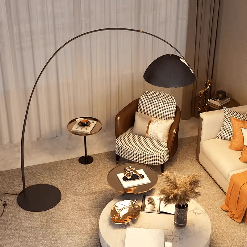 Big arch floor lamp